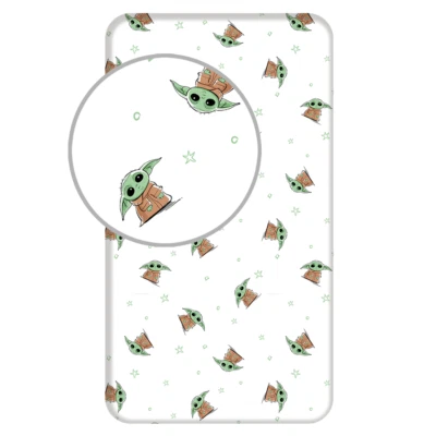 Drap-Housse Star Wars Bébé Yoda 90 X 200 Cm - Photo 1/4