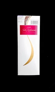 Hanes Silk Reflections Kniestrümpfe 2 Paar weich taupe seidig transparent 775 neu hergestellt in den USA - Bild 1 von 7