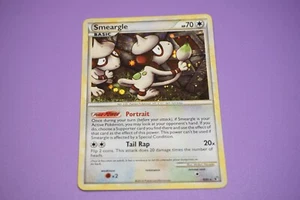Pokémon Smeargle 8/90 Holo Raro HGSS Tarjeta Impávida - Imagen 1 de 8