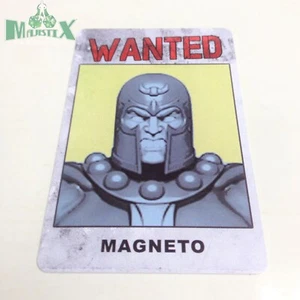 Heroclix X-Men: Days of Future set Magneto #DOFP-006 LE Wanted ID Card! - Picture 1 of 1