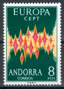 ANDORRA - AÑO 1972 - EUROPA CEPT - EDIFIL 72** - NUEVO SIN FIJASELLOS - Bild 1 von 2