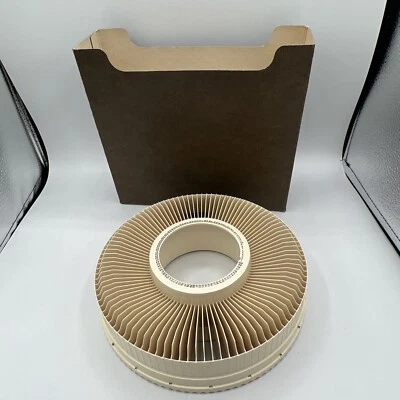 Carrusel Bandeja Rotativa 100 Vintage GAF Sawyer's Slide - Color Blanco Foto 1 de 4