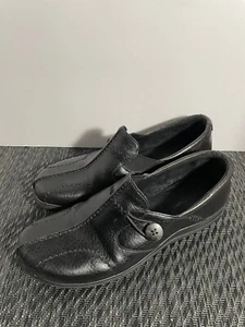 Rockport Women's Slip-On shoes Black Size 7M - Picture 1 of 18