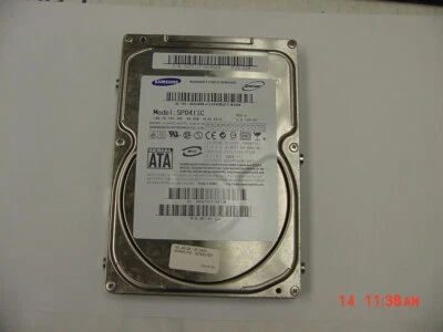  361192-002 Samsung 40GB SATA 3.5" Hard Drive SP0411C 365555-001 - Image 1 of 3