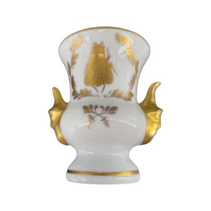 Vase miniature en porcelaine de Vincennes BH France décor empire - Bild 1 von 6