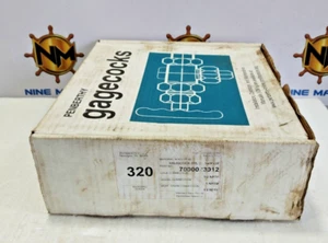 PENBERTHY 7000023912 320 GAGECOCKS 1 SET 2PCS #NEW - Picture 1 of 14
