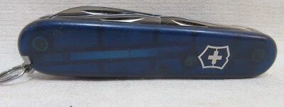 Victorinox Spartan Swiss Army Knife Multi Tool Blue  Inscribed - Image 1 of 4