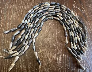 Fancy Picasso Jasper Tear Drop Shape Gemstone Bead Strand Large Size Lot - Picture 1 of 5