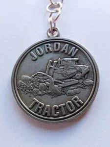 Vintage Cat caterpillar D9 construction emblem coat of arm rare Keychain 1980s - Picture 1 of 5