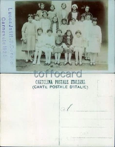 LUCCA CITTA'-SCUOLA ISTITUTO DOROTEA CARNEVALE 1925-FOTOGRAFICA-C67-148 - Picture 1 of 1