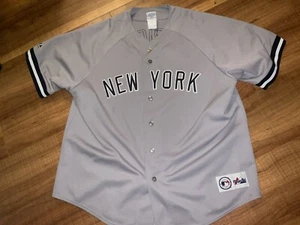 Vintage New York Yankees Majestic Trikot Xxl 2xl Arod Alex Rodriquez Nähte - Bild 1 von 6
