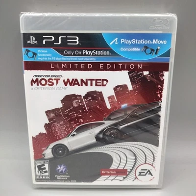 Need for Speed: Most Wanted Limited Edition (Sony PlayStation 3, 2012) Sealed - Image 1 of 4