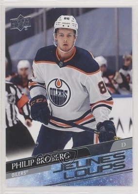 2020-21 Upper Deck Young Guns French Philip Broberg #204 Rookie RC - Image 1 of 2