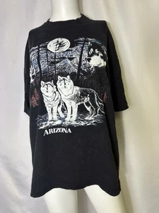 Camiseta vintage Arizona Moon and Wild Wolf talla XL de marca Stars - Imagen 1 de 4