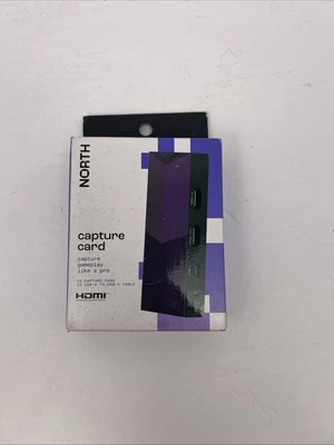 NORTH Gameplay Capture Card with HDMI Capture Gameplay Like A Pro USB A To USB C - Image 1 of 4