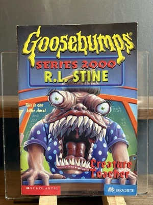 Goosebumps Series 2000 Creature Teacher #3 True 1st Print 1998 VG School Market - Image 1 of 4