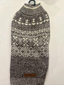 Eddie Bauer Pet Apparel Hund Strick Pullover Mantel - Größe L - Bild 1 von 7