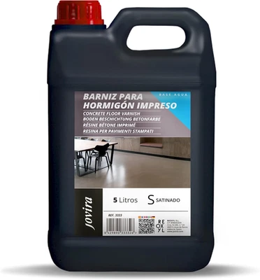 Vernice per Pavimenti Stampati, Resina Protettiva Satinata per Pavimenti in Ceme - Immagine 1 di 4