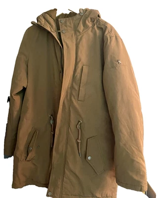 DREIMASTER Klassik Herren Winterjacke Braun / L Parka, Jacke - Bild 1 von 4