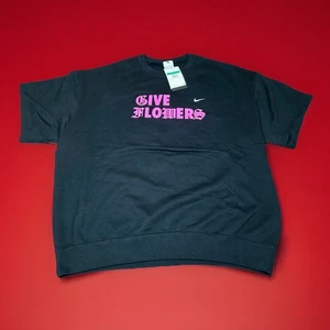 Neu mit Etikett Nike EYBL Give Flowers schweres übergroßes T-Shirt limitierte Zusammenarbeit XL - Bild 1 von 9