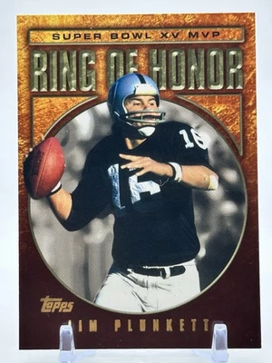 2002 Topps Ring of Honor Jim Plunkett #JP15 - Image 1 of 2