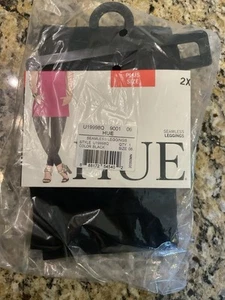 HUE Damen Seamless Leggings Schwarz Größe 2x Neu Mit Etikett - Bild 1 von 4