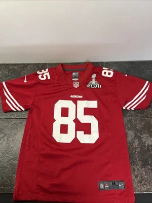Футболка молодежная San Francisco 49ers Vernon Davis No85 NFL Nike Superbowl M 10/12 - Изображение 1 из 4