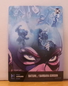 MUY GENIAL TARJETA COLECCIONABLE HÍBRIDA DC COMICS BATGIRL / BARBARA GORDON - Imagen 1 de 2