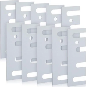 Ferraycle 16 Stärke Stahl Scharnier Unterlegscheibe beschichtete Oberfläche Unterlegscheiben 4-1/2" Länge - Bild 1 von 5