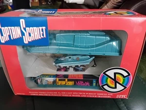 Captain Scarlet Vhs Video and Die Cast Model SPV Set - Picture 1 of 15