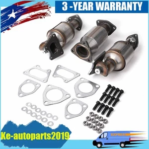 Catalytic Converters Kit for 2003-2008 Honda Accord 3.5L 45106/45107/45108 EPA - Bild 1 von 24
