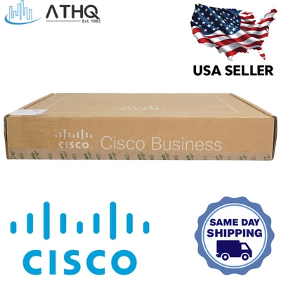 Cisco CBS250-48P-4X 48-Port Gigabit PoE+ Smart Ethernet Switch 4x10G SFP+Refresh - Image 1 of 4