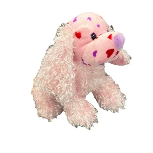 Ganz Webkinz Pink Valentine’s day Cocker Spaniel Dog with Hearts no code - Picture 1 of 5