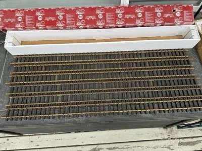 LGB L10610 6x 1200mm G Scale 45mm Garden Straight Railway Track German Made - Image 1 of 4