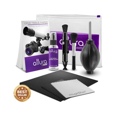 Altura Photo Professional Camera Cleaning Kit - Lens & LCD Cleaner Spray, Tools  - Imagem 1 de 4