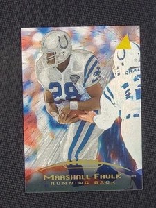 Marshall Faulk 1995 Pinnacle Trophy Collection Parallel #86 Indianapolis Colts - Bild 1 von 2