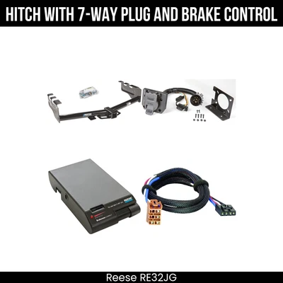 Hitch Tow PKG+ 制动控制 适用于 99-13 Silverado Sierra 1500 HD 2500LD 经典 — 第 1/4 张图片