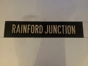 RAINFORD JUNCTION -St Helens Liverpool 1964 Destination Bus Blind 37” Gift - Picture 1 of 13