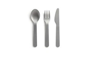 Lekue Basics To Go Cutlery Set, Stainless Steel - Picture 1 of 1