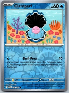 Clamperl - 054/182 SV10: Destined Rivals - Common NM Reverse Holo - Picture 1 of 2