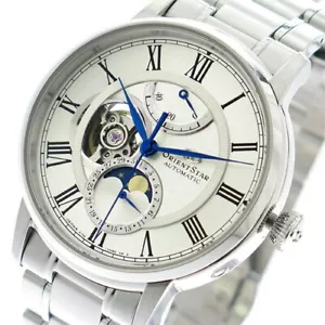 ORIENT STAR Moon Phase Mechanical RE-AM0005S Sapphire Crystal Made in Japan - Picture 1 of 11