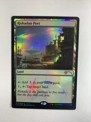 MTG Rishadan Port Judge Promo Foil Promo NM - Image 1 of 2