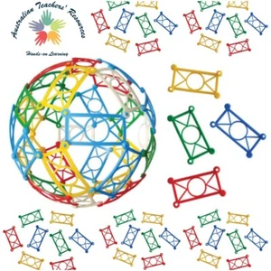 Frame Connectors 200 pieces Develop Cognitive and Physical skills STEM Activity - Bild 1 von 3