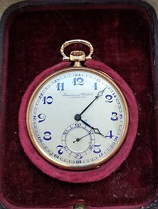 IWC International Watch Company 14 K Gold Pocket Schaffhausen im original Etui - Bild 1 von 19