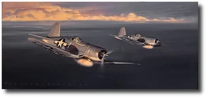 Corsair! by Jack Fellows - F4U Corsair - Aviation Art Prints - Picture 1 of 1