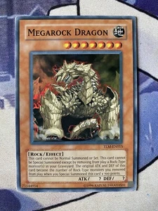 🐲Megafels Drache / Megarock Dragon TLM Super Rare Good Yugioh Sammlung Selten🐲 - Bild 1 von 2