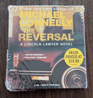 The Reversal by Michael Connelly Audiobook CD New Foto 1 de 2