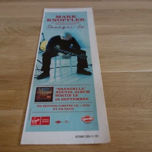 MARK KNOPFLER - Petite Publicité de magazine / Advert !!! SHANGRI-LA !!! - Imagen 1 de 1