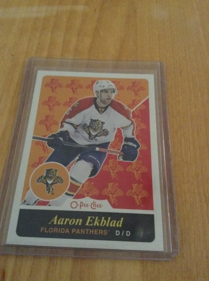 15-16 2015-16 O-PEE-CHEE AARON EKBLAD RETRO PARALLEL 125 FLORIDA PANTHERS - Image 1 of 1
