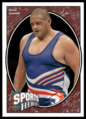 2008 Upper Deck Heroes #258 Rulon Gardner - Image 1 of 2